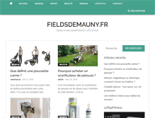 Tablet Screenshot of fieldsdemauny.fr